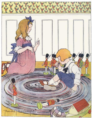 The Army of the Queen - Girl and Boy playing