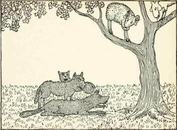 The Goat and the Ram - Russian Children's Story - Wolves